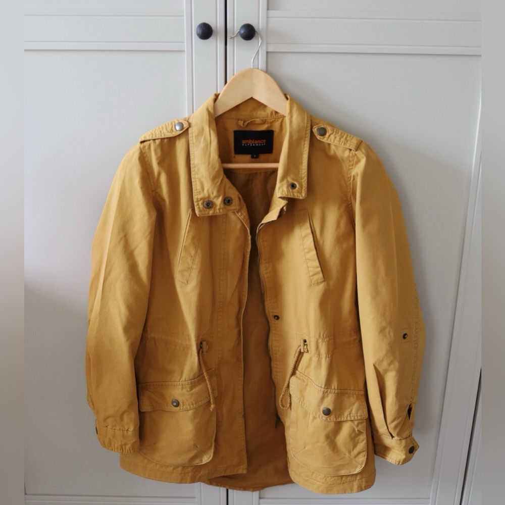 Flattering Mustard Jacket